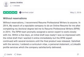 Online Resume Writing Services Reviews